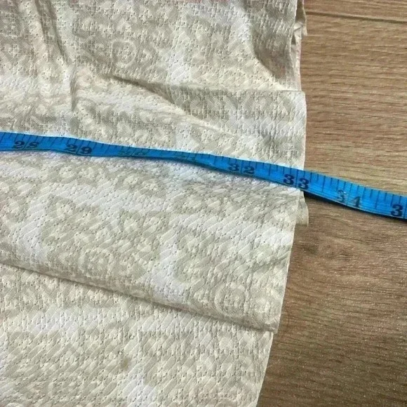 Diane Von Furstenberg "Jeannie fit & flare skater dress size‎ 6 cream - Picture 9 of 16